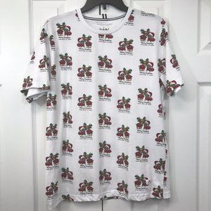 Denim & Flower Ricky Singh Pug Chihuahua Christmas Holiday Dog T-Shirt Large